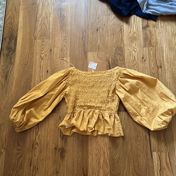 Free people long sleeve blouse - Picture 3 of 4